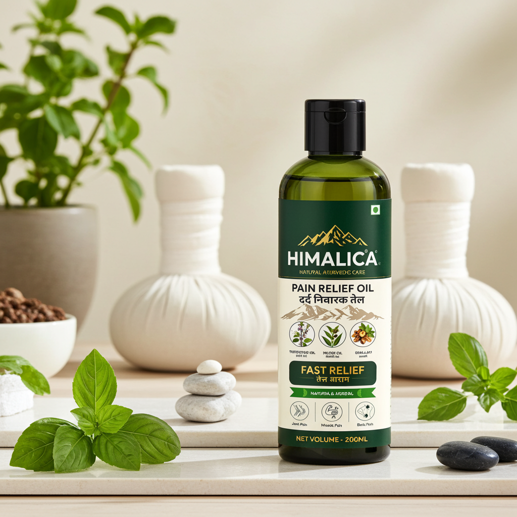 Pain Relief Oil 200Ml Ayurvedic Ingredients