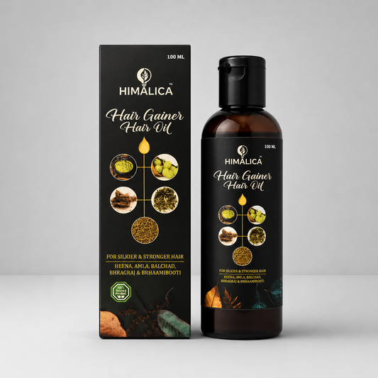 Himalica Hair Gainer Hair Oil For Men &Women/100ml