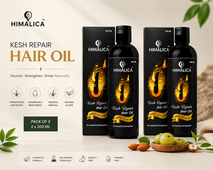 Himalica Kesh Repair Hair Oil 200ml-Pack Of 2